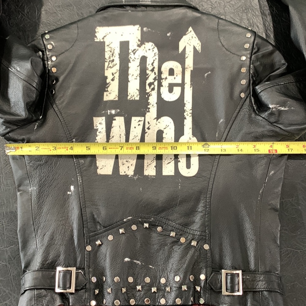 Wilson Leather Rocks The Who Jacket - Picture 7 of 9